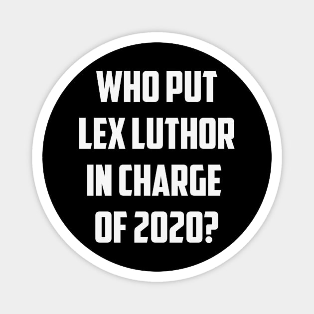 who put LL in charge of 2020? Magnet by We Love Gifts